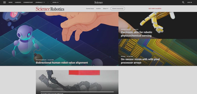 Featured on Science Robotics